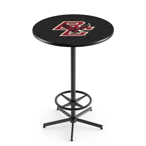 42" Black Boston College Pub Table